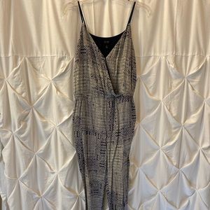 Jessica Simpson navy jumpsuit